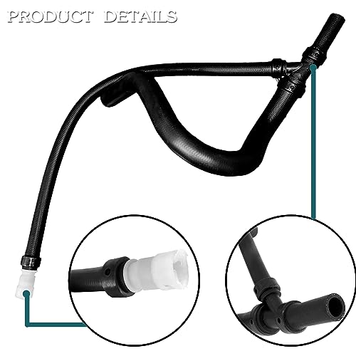 GFBZS Engine Lower Heater 15834773 Outlet Hose, New Lower Radiator-Outlet Heater Hose 15834773 88920846 for GMC Yukon XL Sierra 1500 2500 Yukon XL for Select Cadillac and Chevrolet Models - Image 3
