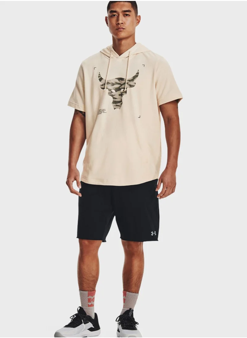 UNDER ARMOUR Project Rock Terry Hooded sweatshirt