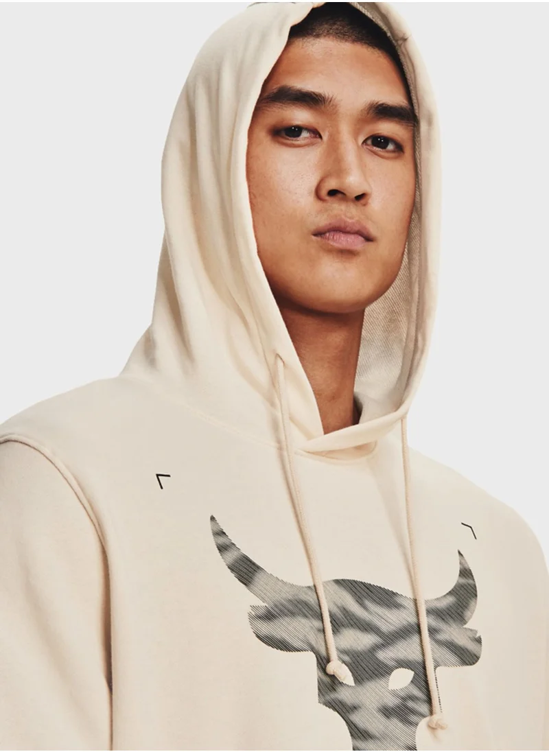 UNDER ARMOUR Project Rock Terry Hooded sweatshirt