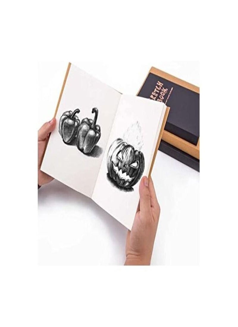اسكتش بوك 128 ورقة - 100 جرام - مقاس A5