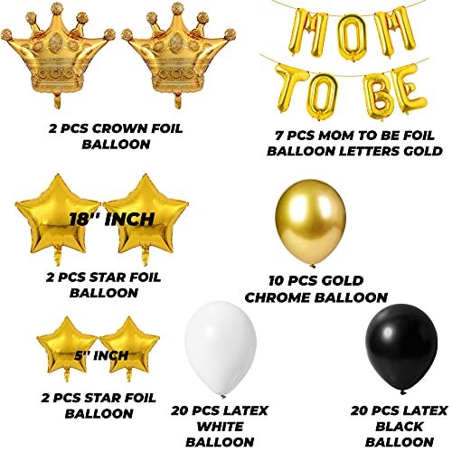 TOYXE Mom to Be Balloons Decoration Set of 63 Pcs - Image 2
