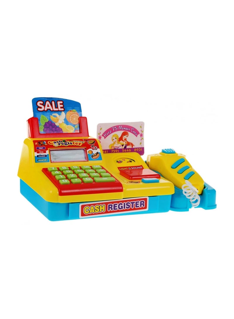 Cash Register Play House Toys Simulation Supermarket Cash Register Toy  - Image 3