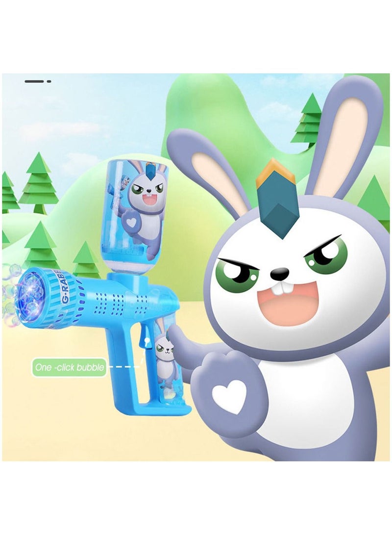 Bubble Machine Gun for Kids Outdoor Toy Blue - Image 3