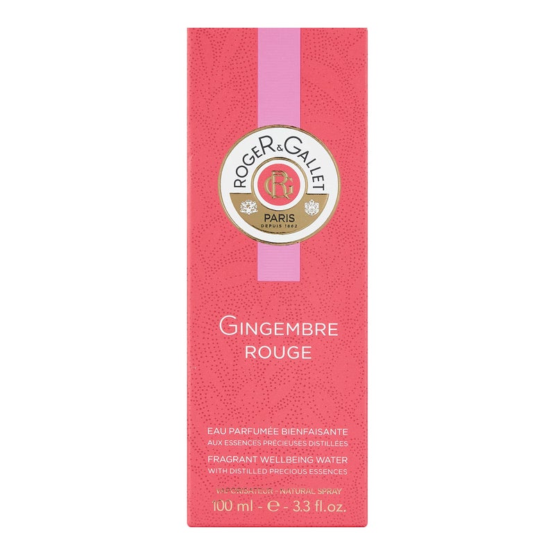 Roger & Gallet Gingembre Rouge Fresh Fragrant Water Spray, 3.3 Ounce - Image 3