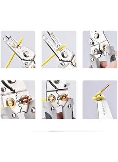 GETZET GETTZET TRENDING Special Wire Stripper for Electrician Decrustation Pliers Multifunctional wire stripper and cutter wire cutter tool wire cutter stripper wire cutter plier WIRE STRIPPER  - Image 2