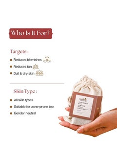 MELLOW Chocolate & Almond Khali Body Scrub Soap ; 100% Handmade Herbal Body Soap ; Helps To Remove Dirt And Grime Cleanses And Moisturize Skin ; No Paraben & Chemical Free 100Gm  - Image 4
