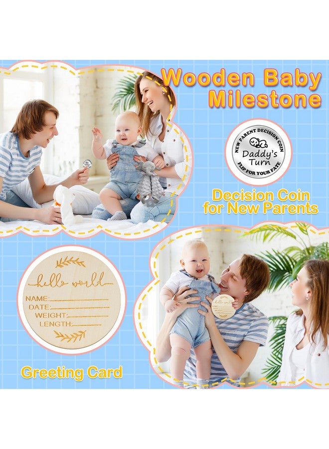 WeCool Baby Boy Gift Basket Set, 8Pcs Newborn Baby Essentials Baby Gift Baskets Set, Cute & Practical Baby Boy Gift Baskets for Newborn, Baby Boy Gifts, Best Welcome Baby Gift & Gender Reveal Gift Basket - Image 5