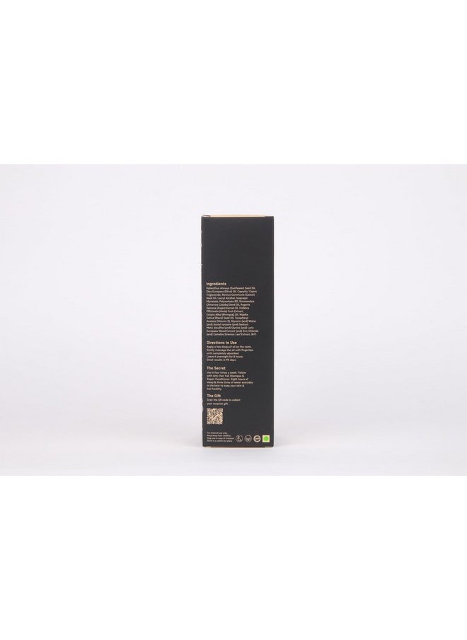 COAL CLEAN BEAUTY - Antigrey Hair Oil With Darkenyl & Amla 2X Potential To Slow Premature Hair Greying Naturally Men & Women All Hair Types 100Ml - Image 1