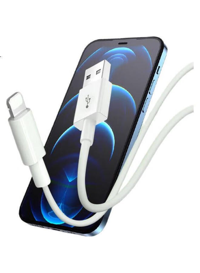 Trendy Style Chuanfan Compatible Apple Data Cable, Fast Charging Usb Cable, For Apple 14/13/12/11/X/8/7/6/Plus Phones, Bluetooth Headphones Charger Cable, 2 Meters Extended - Image 3
