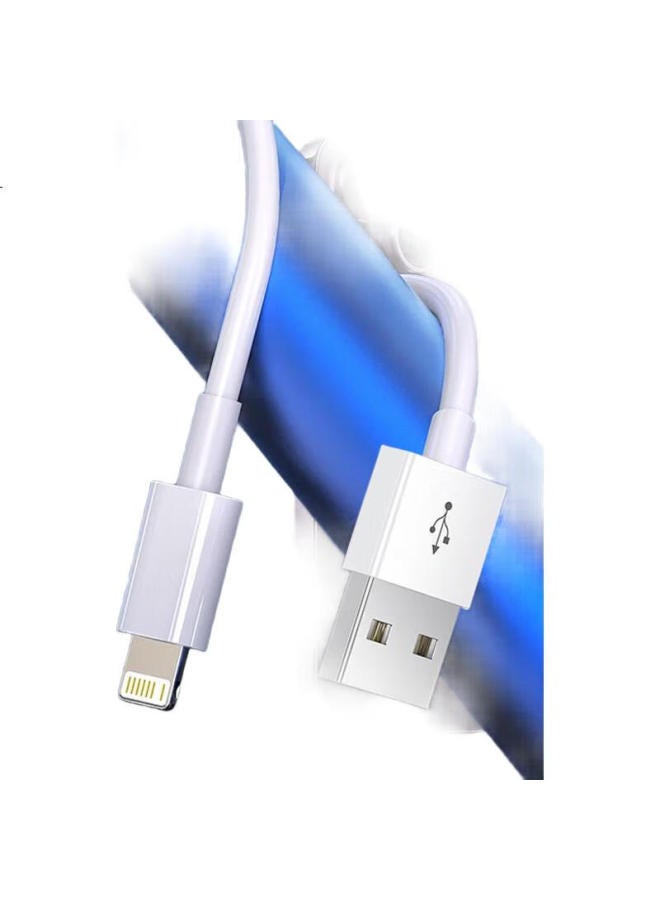 Trendy Style Chuanfan Compatible Apple Data Cable, Fast Charging Usb Cable, For Apple 14/13/12/11/X/8/7/6/Plus Phones, Bluetooth Headphones Charger Cable, 2 Meters Extended - Image 1