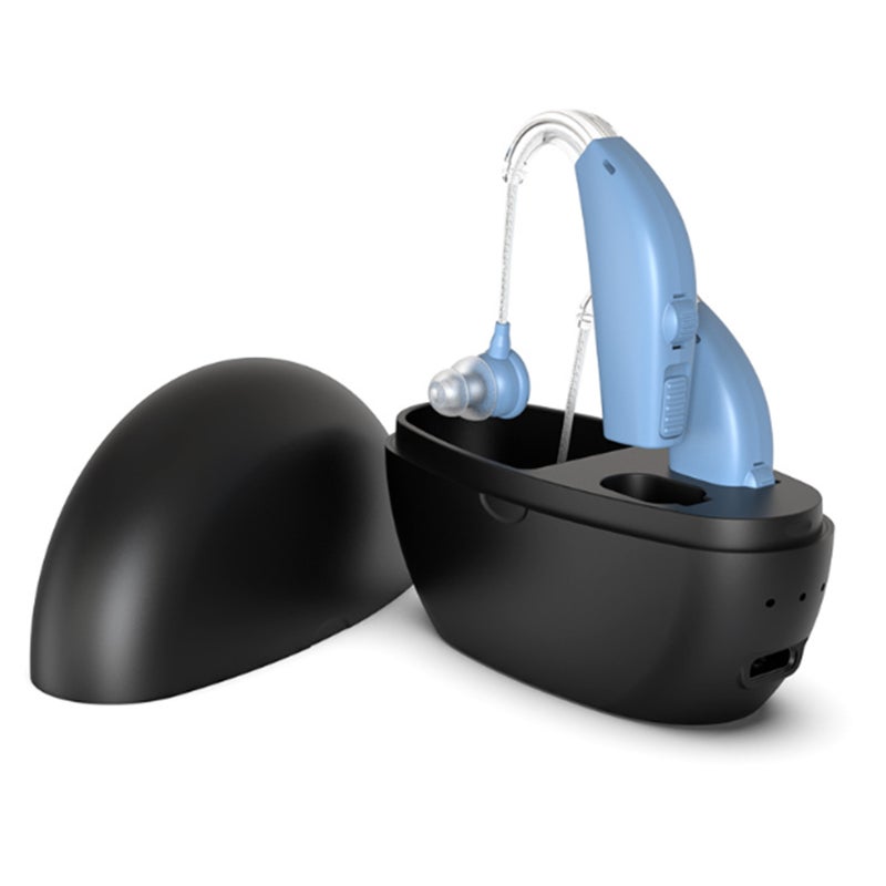 Sound Amplifier Hearing Aids In Ear Hearing Enhancement Device with Charging Case for Adults Seniors Daily & Travel - Image 1