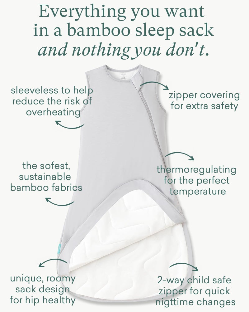 PurComfy Extra-Long Toddler Sleep Sack, Premium Bamboo Viscose Warm Sleeping Bag Supersoft 1.0 TOG Wearable Blanket 3T-4T-5T - Image 2