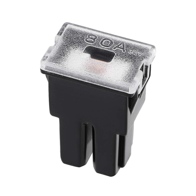 uxcell uxcell Automotive Mini Cartridge Fuse 32V 80A Female Terminal J Case Box for Car Truck Vehicle  - Image 1
