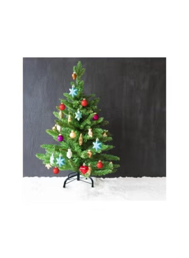 klarako Folding Christmas Tree Stand Fits 0.75 Inch 0.86Inch 1.26 Inch Pole, Metal Artificial Christmas Tree Stand Christmas Tree Accessories, Dark Green - Image 4