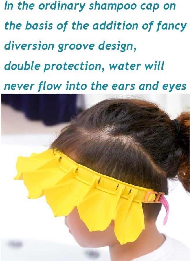 OLEWELL OLEWELL Baby Silicone Shower Cap Yellow SMLl  - Image 4