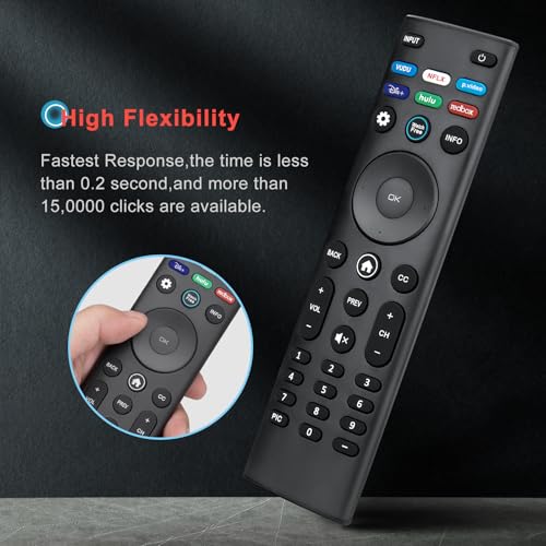 EWO'S Universal Remote Control XRT140 for VIZIO Smart TV Remote Replacement XRT136 XRT260 XRT270 Smartcast D, E, M, P, V, PX Series Smart TVs - Image 4
