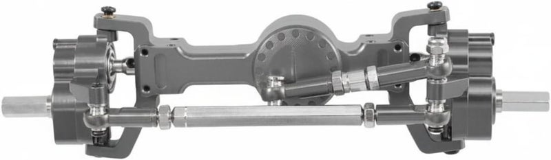 predolo 6x6 Elevated Axle Clearance Metal Elevated Axle Set Antianti-Tip Rock Crawling, Titanium - Image 1