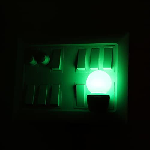 MAGIK Spectrum LED Night Lamp | 0.5W Green Light | Plug & Play | Cool Touch | Energy Efficient | Ideal for Bedroom, Kids Room, Living Room - Image 5