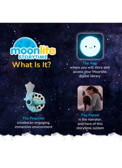 Moonlite Mini Story Book Projector For Kids, 10 Little Rubber Ducks Bedtime Story Book W/ Fun Sound Effects, Digital Storybooks For Kids, Immersive Kids Book Projector Story  - Image 4