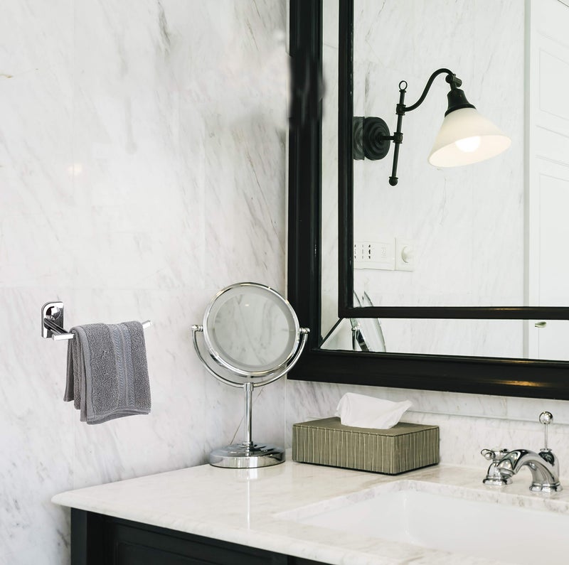 Plantex Stainless Steel Napkin Hanger for Washbasin/Napkin Holder for Bathroom/Towel Ring/Bathroom Accessories - Dream (Chrome Finish) Pack of 1 - Image 3