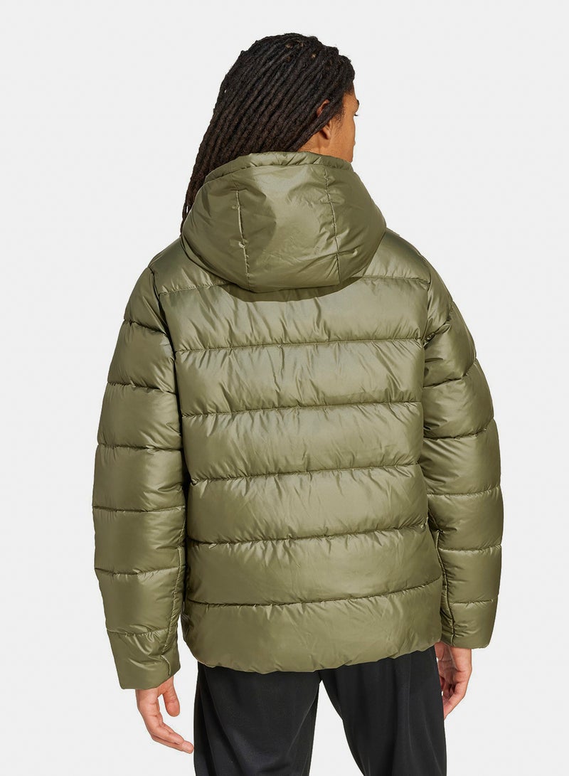 Adidas Essentials Climawarm Synthetic Down Puffer Hooded Jackets - Image 2