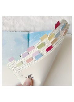 SYOSI Thickened Handwritten Page Markers, 420 Pcs Color Index Classification Label With 12 Colors, 35 Sheet Self-Adhesive Sticky Note Tags, Colors Adhesive Page Index Tabs Flags for Diary Notebook Bookmark  - Image 5