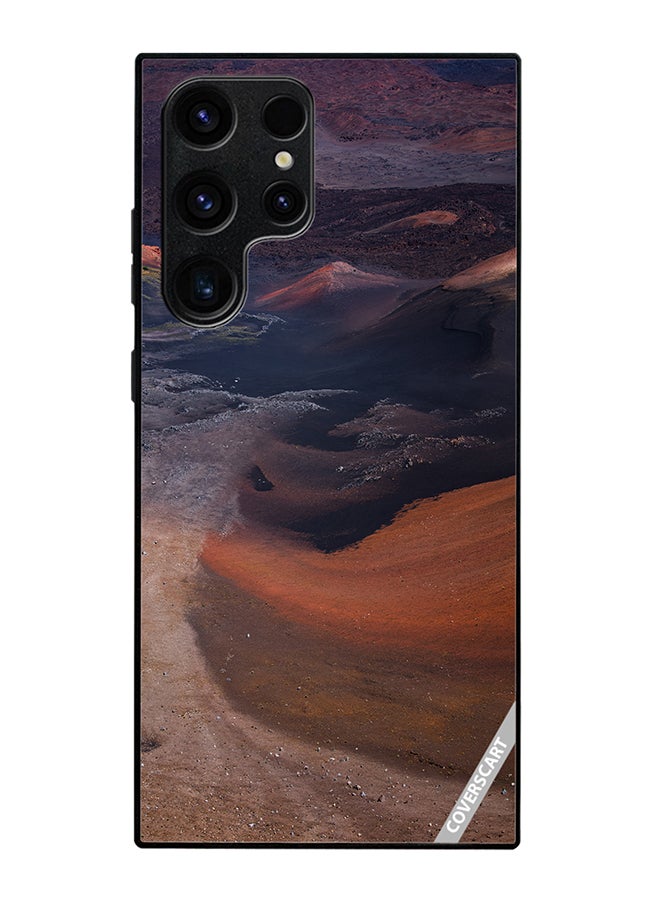 COVERSCART Protective Case Cover For Samsung Galaxy S25 Ultra Blazing Mountains Design Multicolour