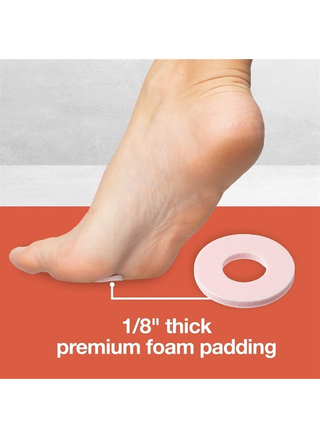 Zentoes Callus Cushions Round Foam Padding with Water-Resistant Self-Stick Adhesive, Protects Foot, Heel and Toes from Rubbing and Friction, Pain Relief from Shoe Pressure (48 Count)  - Image 3