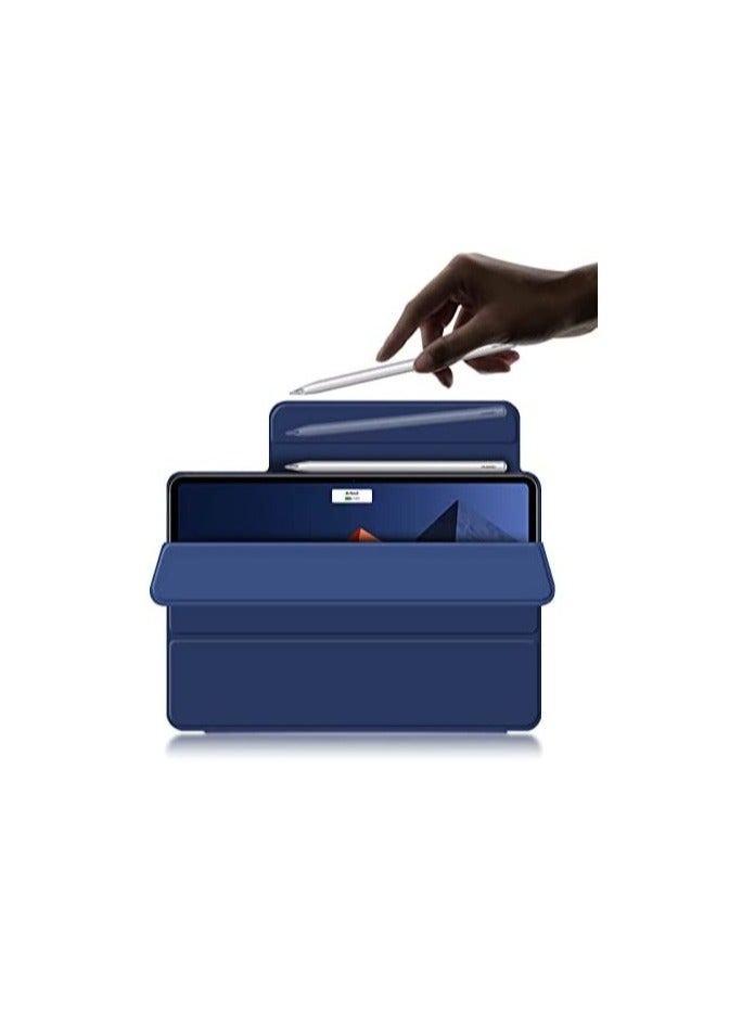 general Case Compatible with MateBook E 12.6 inch 2022 Tablet PC PU Smart Shell Stand Cover DRC-W58 Strong Magnetic Adsorption Cases for MateBook E 12.6 Inch 2022 Tablet Cover Case - Image 3