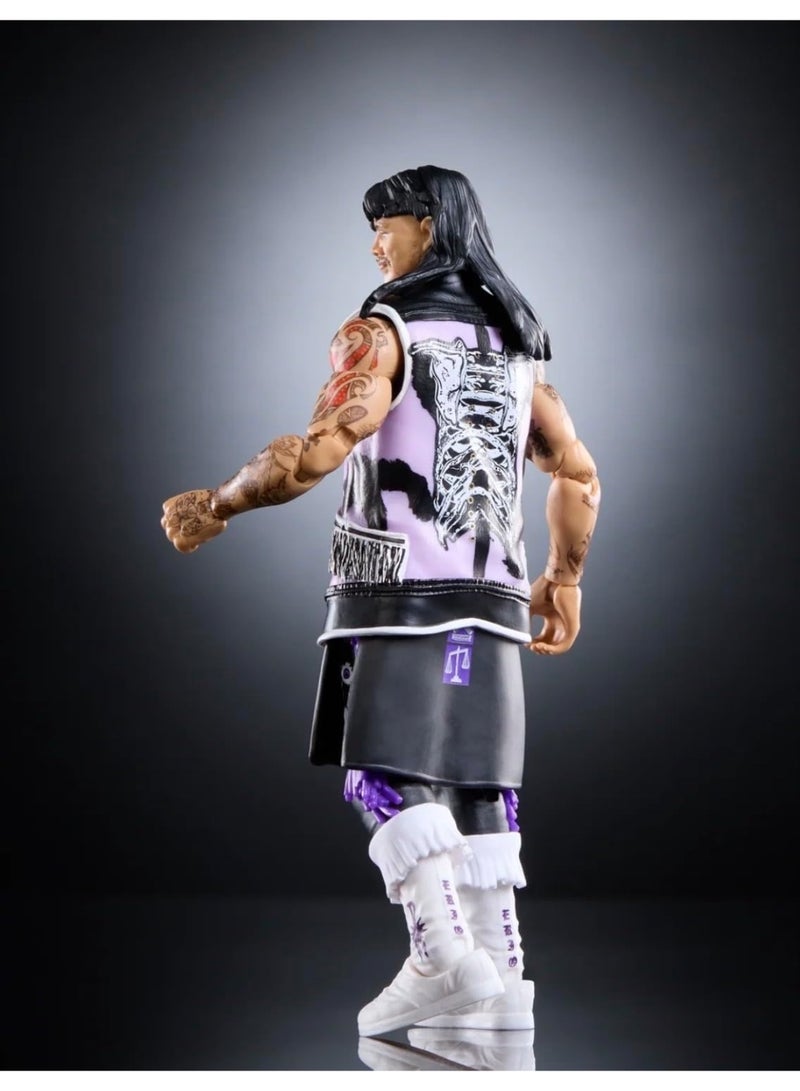 دبليو دبليو إي مجسم المصارع "ديرتي دومينيك ميستيريو" من سلسلة WWE (ضمن مجموعة Mattel Elite Collection - Greatest Hits Series 10) - Image 4