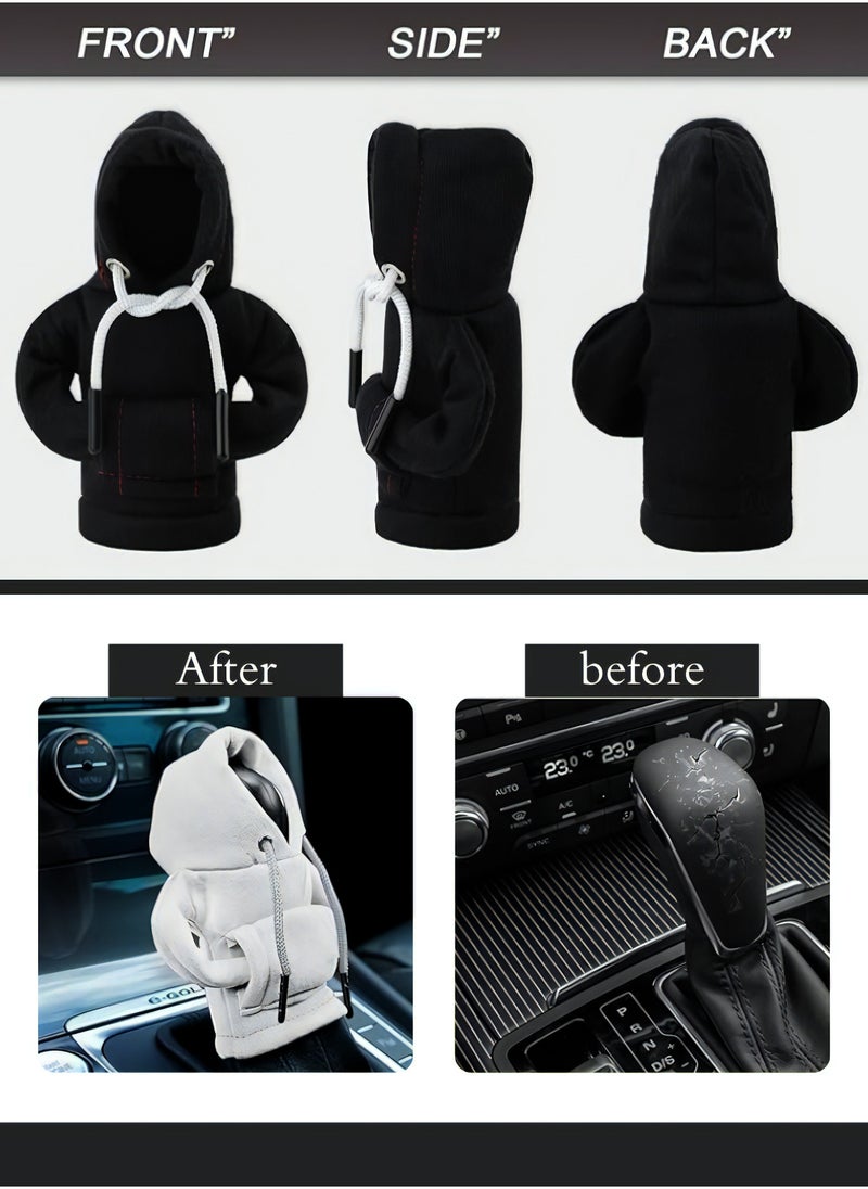 ATRI Gear hoodie, A stylish gear stick cover for the transmission and a black color that adds more luxury to your car. - Image 3