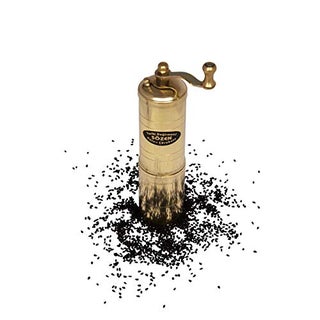 Handmade Sozen Black Seed Grinder Manual Brass Mill 5.91'', Portable Stainless Steel Conical Burr Black Seed Mill, Portable Hand Crank Turkish Black Seed Grinder, Sozen Black Seed Grinders - pzsku/ZE4170487A72CA793F84FZ/45/1749374132/494a398c-fda2-4a06-aa67-95a058949c3f