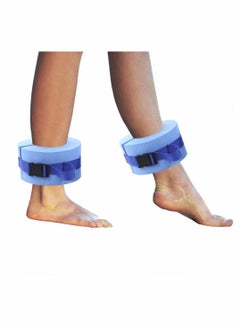 KASTWAVE Foam Swim Aquatic Cuffs,Exercise Cuffs Water Aerobics Float Ring Fitness Exercise Set, Ankles Arms Belts with Quick Release Buckle for Swim Fitness Training Set of 2  - Image 1