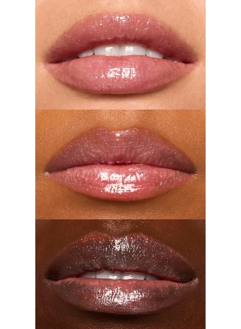 elf e.l.f. Glow Reviver Lip Oil Glimmer, Nourishing Tinted Lip Oil For A High-Shine Finish, Infused With Jojoba Oil, Vegan & Cruelty-Free, Candy Coded - Image 3