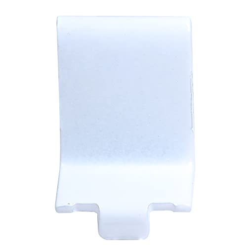 ROK 100 Pack Rok Hardware Adjustable Steel White Pilaster Shelf Support Clip - Image 3