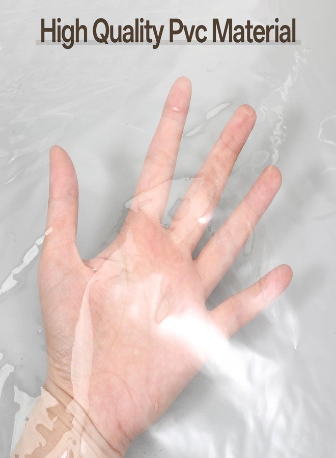 براساكو أغطية كراسي بلاستيكية شفافة، أغطية مقاعد كراسي الطعام، أغطية مقاعد مقاومة للماء والخدوش، واقيات كراسي للوسائد، مناسبة للقطط في المطبخ وغرفة الطعام، تناسب معظم الكراسي مقاس 16-18 بوصة، 6 قطع - Image 3