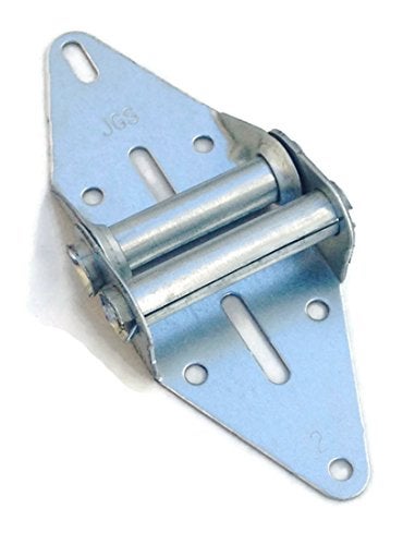 Earthtec Garage Door Hinge #2 - Heavy Duty - 14 Gauge Steel with Galvanized Finish - Residential/Light Commercial Garage Door Replacement (Small) - Image 3