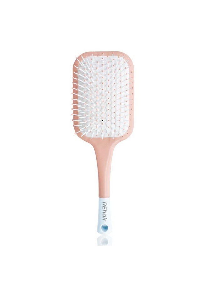 ReHair - Premium Detangler Pain Free Oversized Hair Brush For Men & Women (Pink) - Image 1