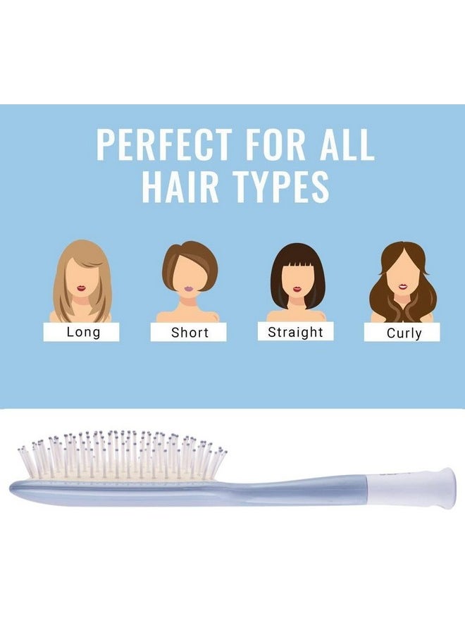 ReHair - Premium Detangler Pain Free Oversized Hair Brush For Men & Women (Pink) - Image 1