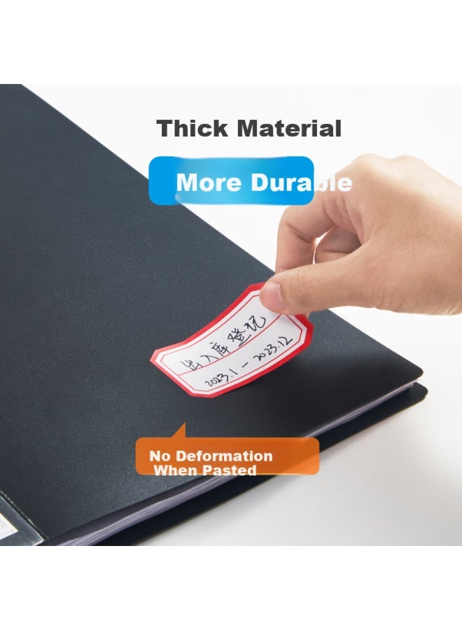 Dsb (Dishibi) 720 Pieces 49*38Mm Label Paper Stickers, Self-Adhesive Notes, Easy-To Paper, Sticky Notes, Office Supplies, Markers, 4629 Blue - Image 4