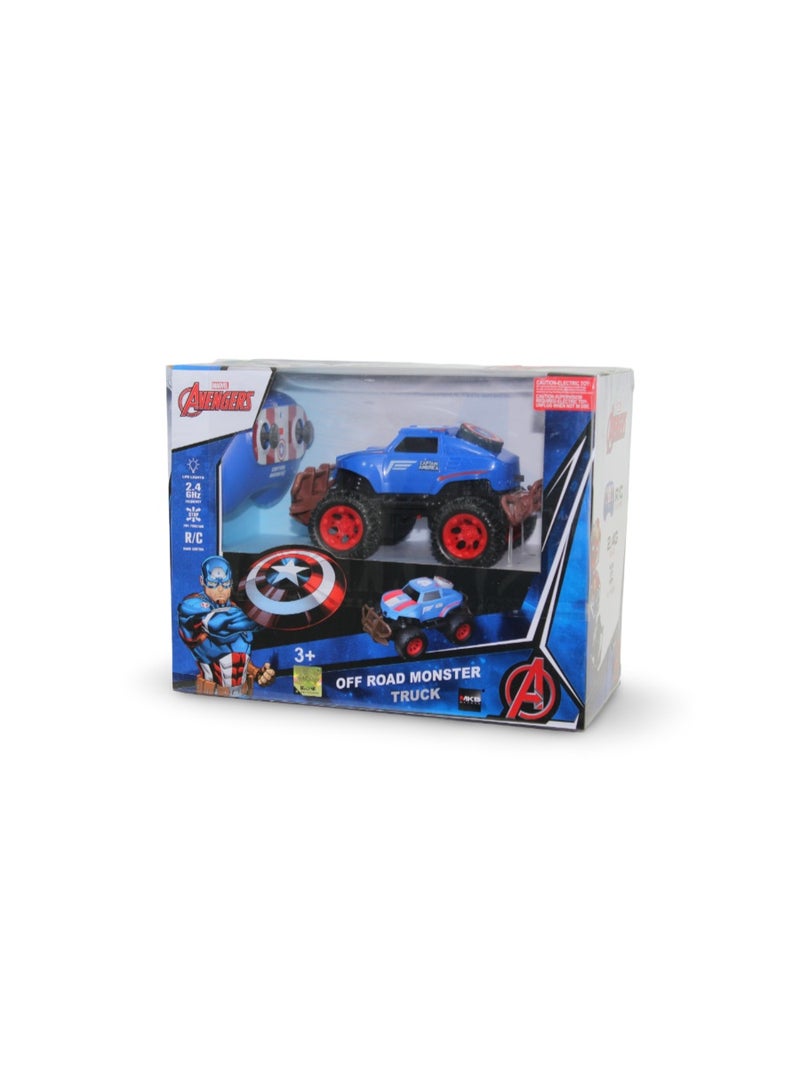 MKB Marvel Captain America RC Monster Truck Toy - Image 1