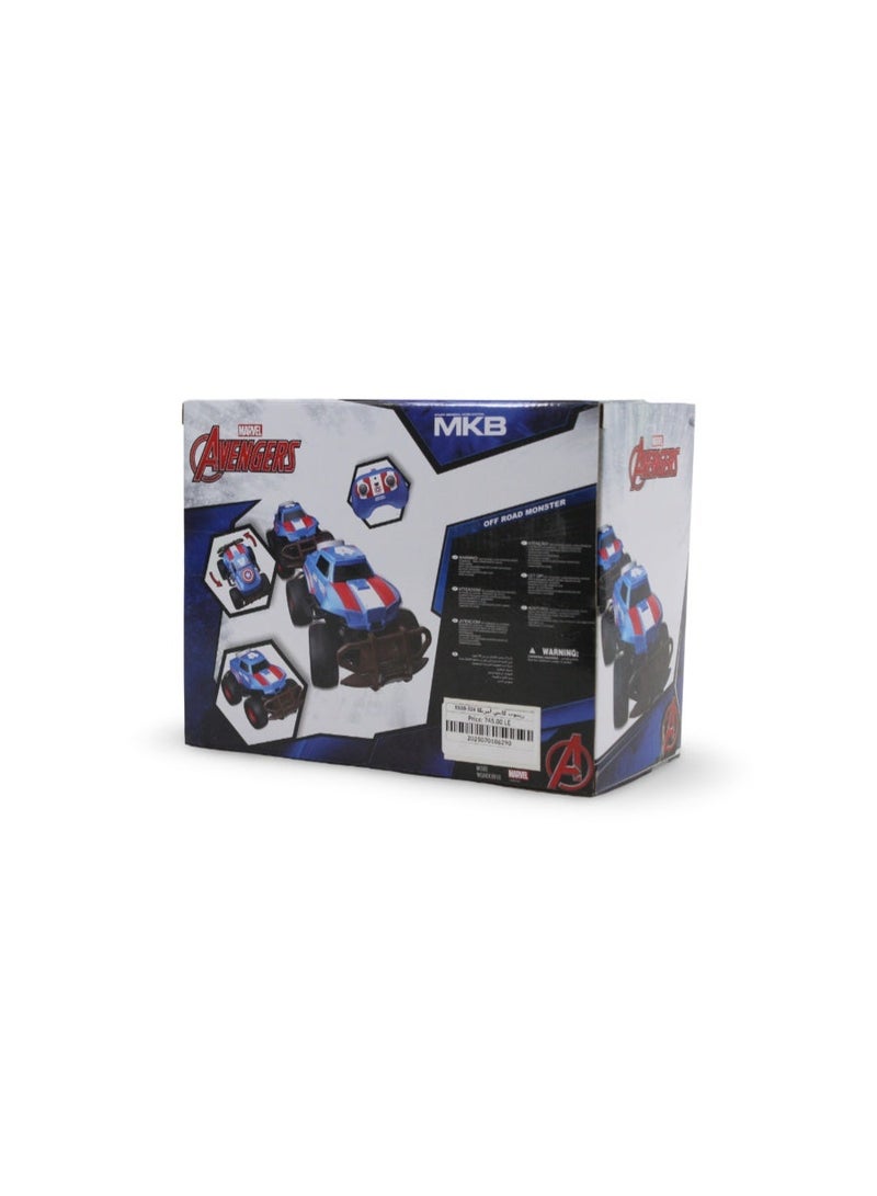 MKB Marvel Captain America RC Monster Truck Toy - Image 2
