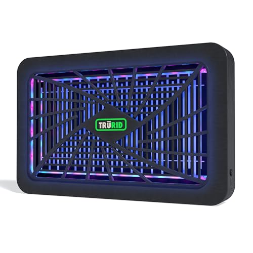 TRURID Bug Zapper Indoor, Electric Mosquito Zapper, Fly Traps (UV-A LED), Indoor Mosquito Killer, Effective Fly Zapper for Homes, Offices, and Patios - Image 1