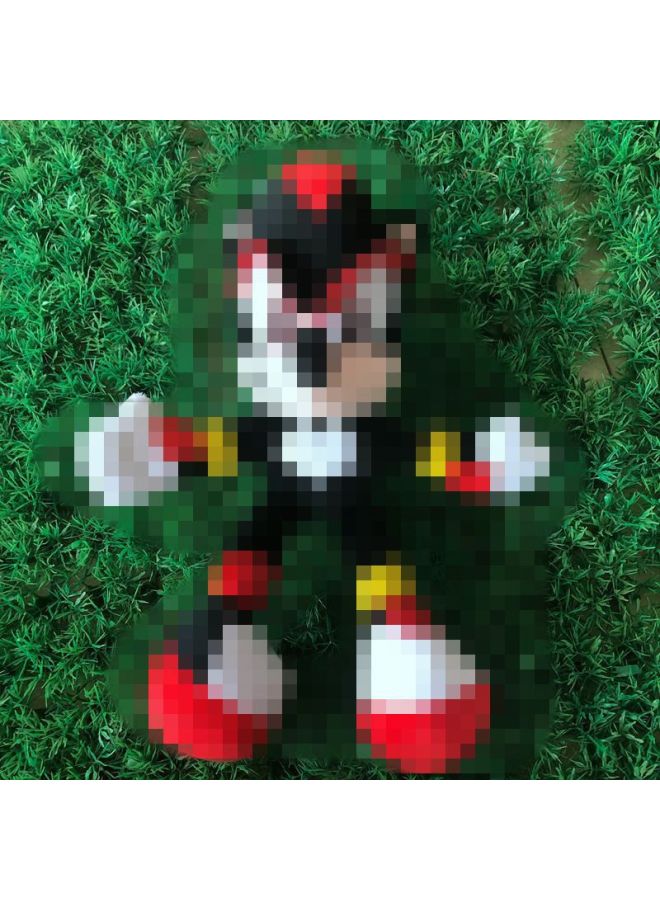 Sonic Hedgehog Plush Super Sonic Mouse Sonic Plush Toy Doll-Color:30cm Q Red Sonic-Height:28-30cm - Image 4
