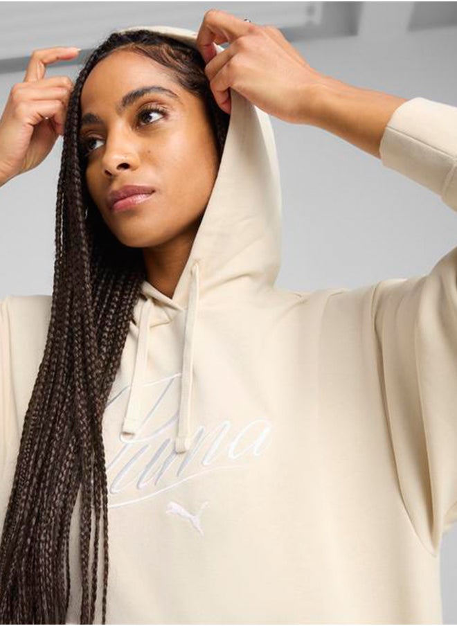 PUMA - Essential Script Comfort Hoodie - Image 1
