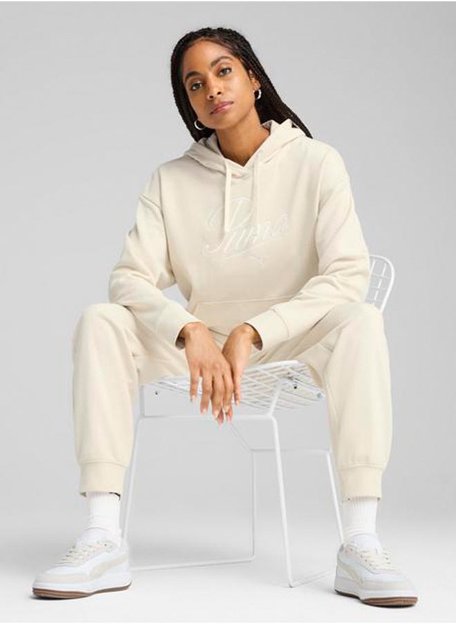 PUMA - Essential Script Comfort Hoodie - Image 1