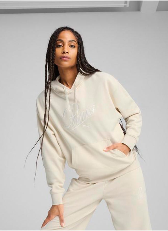 PUMA - Essential Script Comfort Hoodie - Image 1