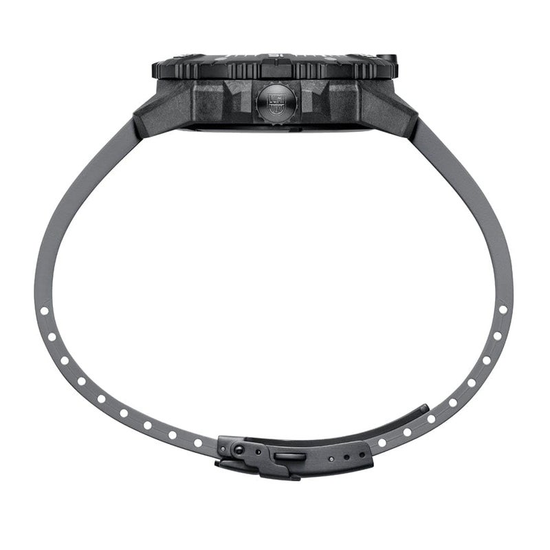 Luminox XS.3862 Men's Master Carbon Seal Grey Rubber Strap Watch - Image 5