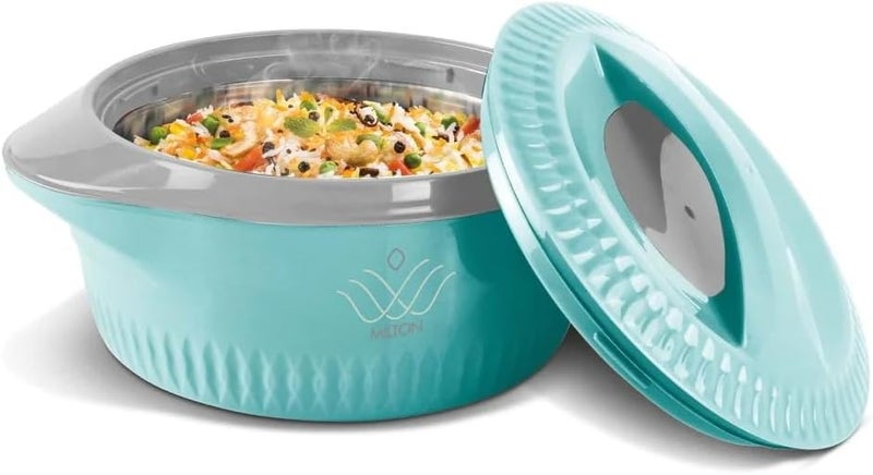 Milton Royal 2500 Casserole Hot Pot - Blue/Cream - Image 3