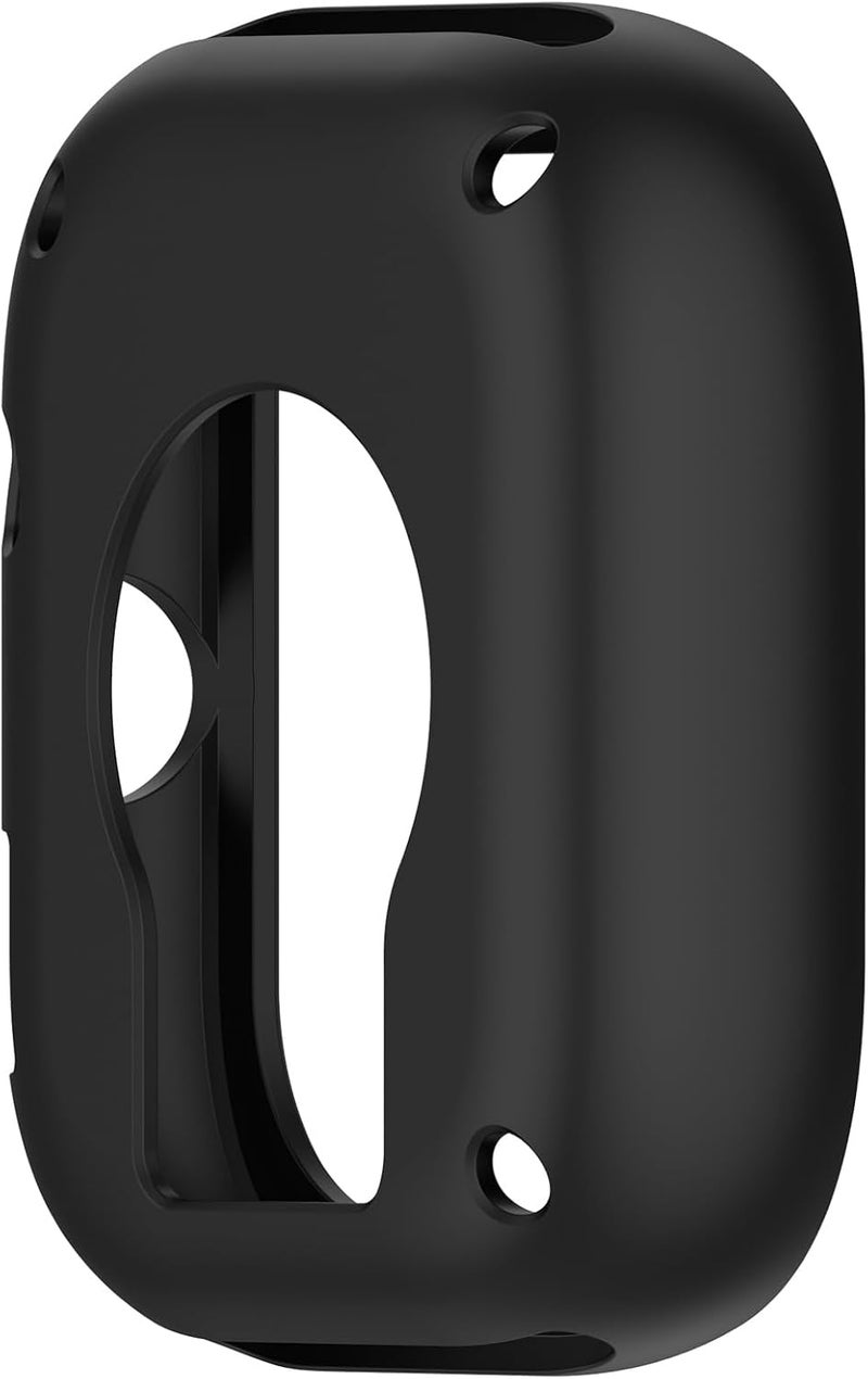 Case Cover Compatible with Redmi Watch 5/Watch5 eSIM, Soft Anti Drop Silicone Replacement Protective Cases Watch Accessories(Black)